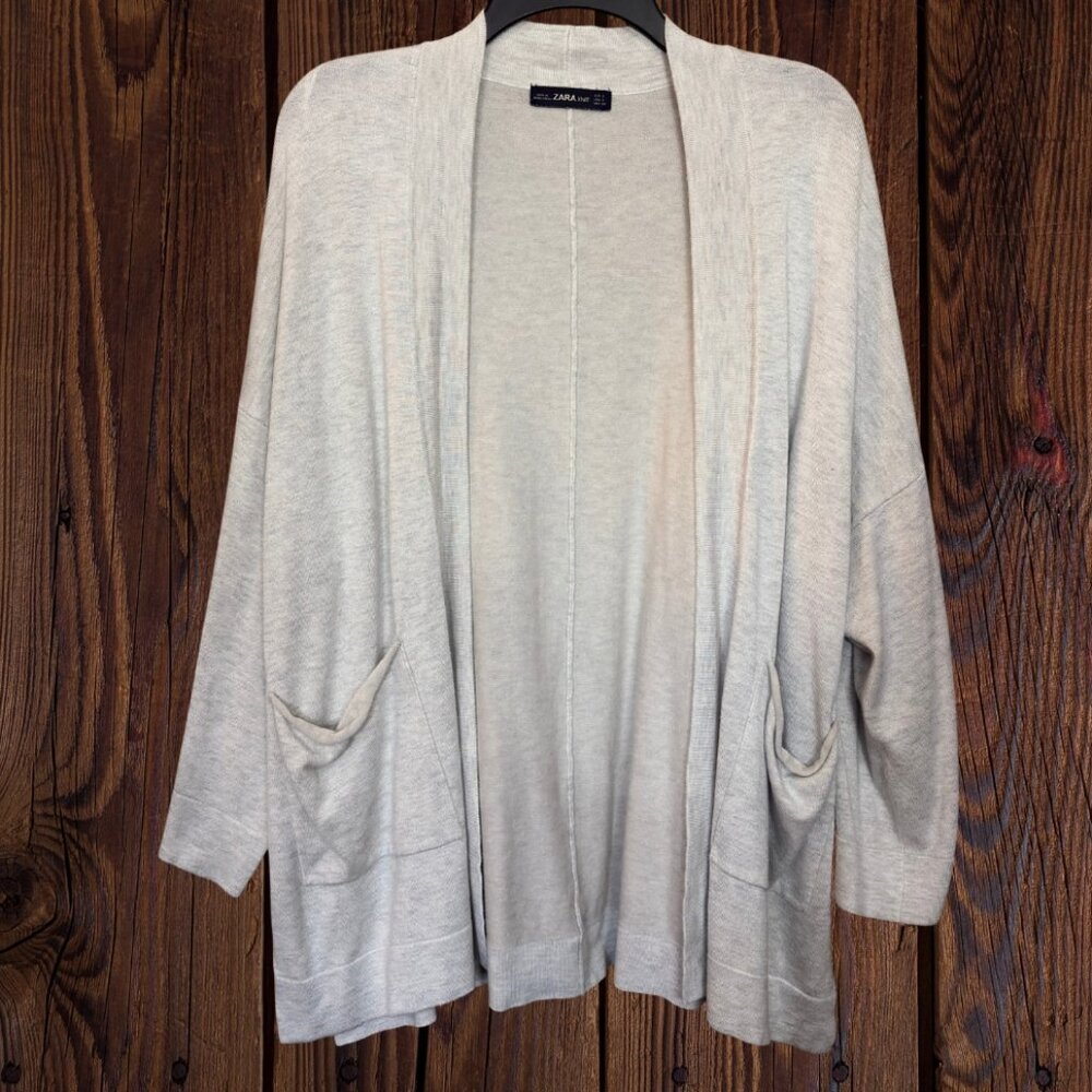 Zara Knit Women’s Gray Cardigan
